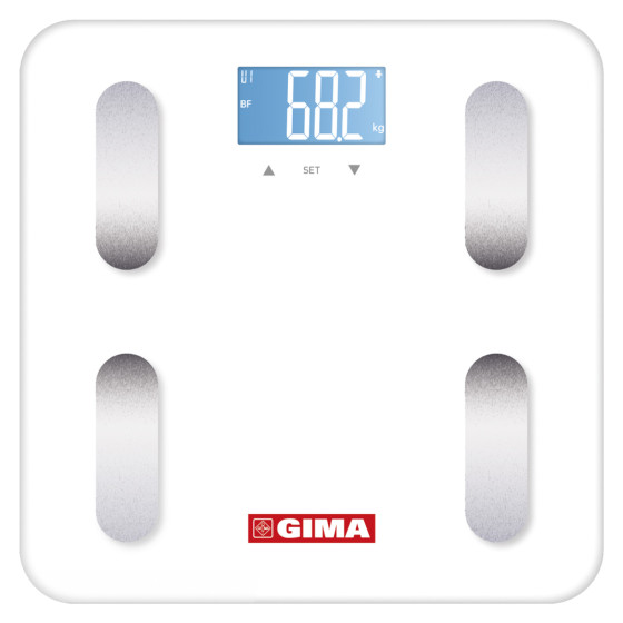Body Fat Equilibra Bilancia Digitale Misurazione Grasso Corporeo Gima Body Fat Equilibra Bilancia Digitale Misurazione Grasso Corporeo Gima