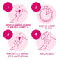 Immagine 3 - Veet Pure Crema Depilatoria Silk & Fresh Technology per Pelli Sensibili Corpo e Gambe - Flacone da 400ml [TERMINATO]