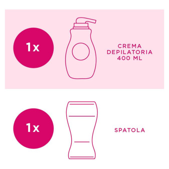 Veet Crema Depilatoria Silk & Fresh Technology per Pelli Sensibili