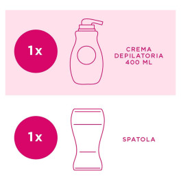 Veet Crema Depilatoria Silk & Fresh Technology per Pelli Sensibili