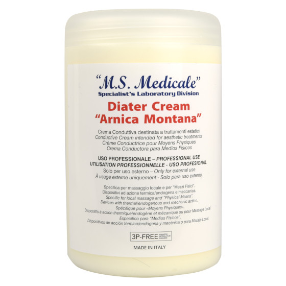 Crema Conduttiva Diater con Arnica Montana per Uso Professionale Gima Crema Conduttiva Diater con Arnica Montana per Uso Professionale Gima