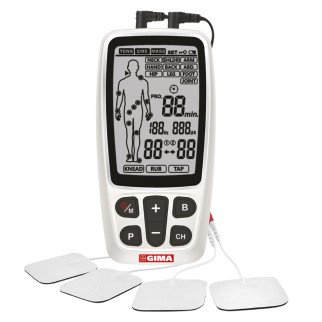 Tens Gima-Care Multifunzionale 3in1 con EMS e Massaggio Gima