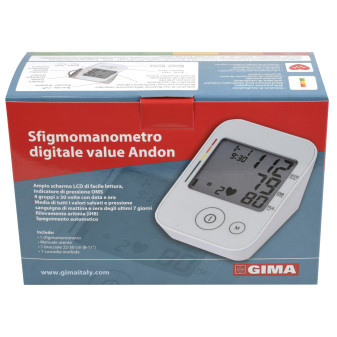 Sfigmomanometro Digitale Misuratore di Pressione Andon Gima