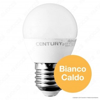 Century Harmony 95 Lampadina LED E27 6W MiniGlobo G45 CRI ≥95 - mod.