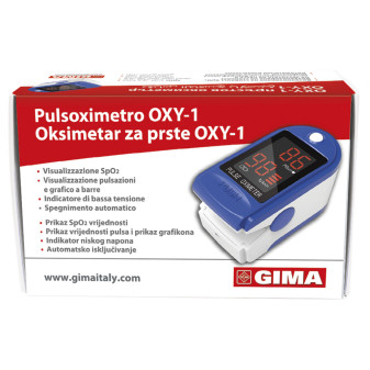 Misuratore Pulsazioni e Saturazione Ossigeno Gima e Display