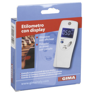 Etilometro con Display LCD per Misurazione Alcool nel Sangue Gima