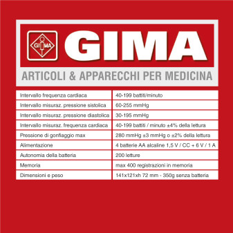 Misuratore di Pressione Ri-Champion Smart Pro+ Gima