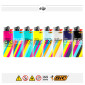 Immagine 2 - Bic Maxi J26 Accendini Grandi con Fantasia Positive Message - Box da 50 Accendini