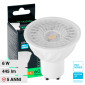 V-Tac Pro VT-247 Lampadina LED GU10 6W Faretto Spotlight SMD Chip Samsung - SKU 21192/ 21193 / 21194