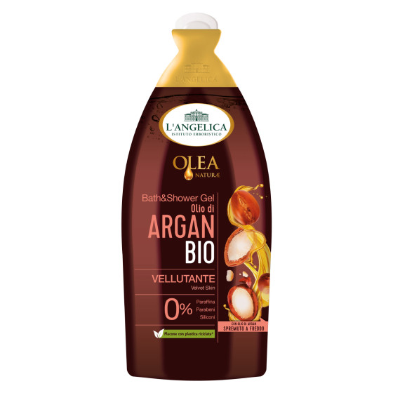 Bath&Shower Gel Vellutante Olio di Argan Bio L'Angelica Olea Naturae Bath&Shower Gel Vellutante Olio di Argan Bio L'Angelica Olea Naturae