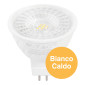 Immagine 2 - V-Tac VT-257 Lampadina LED GU5.3 (MR16) 6W Faretto Spotlight SMD Chip Samsung 12V - SKU 21204 / 21205 / 21206