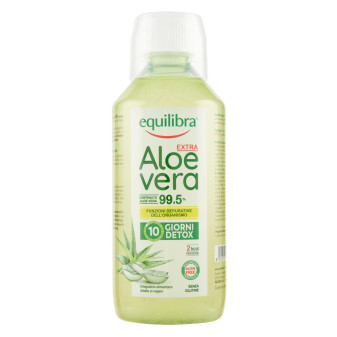 Equilibra Aloe Vera Extra 99,5% Integratore per la Depurazione 500ml