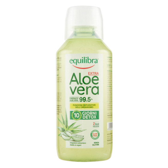 Equilibra Aloe Vera Extra 99,5% Integratore per la Depurazione 500ml Equilibra Aloe Vera Extra 99,5% Integratore per la Depurazione 500ml