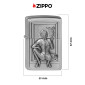 Immagine 4 - Zippo Accendino a Benzina Ricaricabile ed Antivento con Fantasia Smoking Woman - mod. 1300127