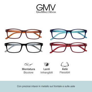 Espositore GMV Gianmarco Venturi e 24 Occhiali da Lettura