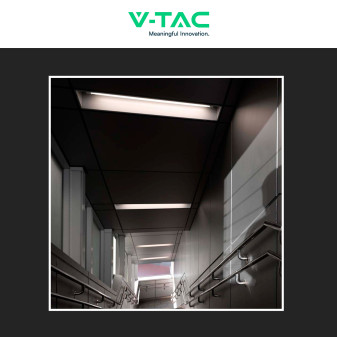 V-Tac VT-6005 Tubo LED T5 G5 8W SMD Plastica Lampadina 60cm