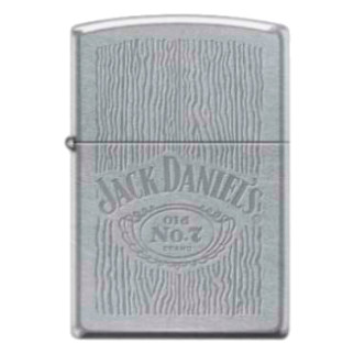 Accendino Zippo mod. 23D002 Jack Daniel's Antivento Ricaricabile