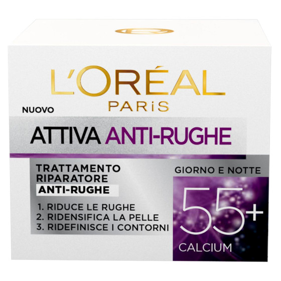 Attiva Antirughe Trattamento Riparatore Giorno e Notte L'Oréal Paris Attiva Antirughe Trattamento Riparatore Giorno e Notte L'Oréal Paris