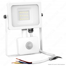V-Tac VT-4911 Faretto LED 10W Ultra Sottile Slim con Sensore Colore