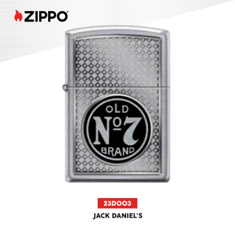 Accendino Zippo mod. 23D003 Jack Daniel's Antivento Ricaricabile