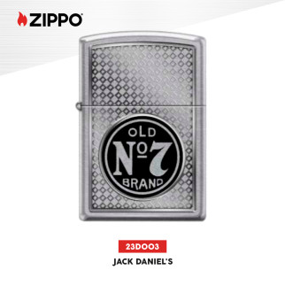 Accendino Zippo mod. 23D003 Jack Daniel's Antivento Ricaricabile