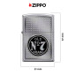 Immagine 4 - Zippo Accendino a Benzina Ricaricabile ed Antivento con Fantasia Jack Daniel's - mod. 23D003
