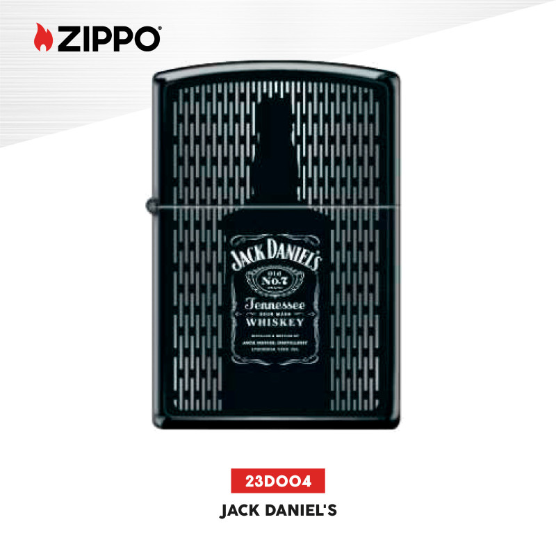Zippo Accendino Jack Daniel's Armor - Black Ice