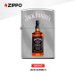 Immagine 2 - Zippo Accendino a Benzina Ricaricabile ed Antivento con Fantasia Jack Daniel's - mod. 23D005