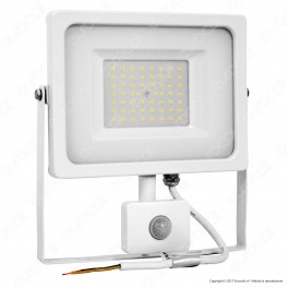 V-Tac VT-4955 Faretto LED 50W Ultra Sottile Slim con Sensore Colore
