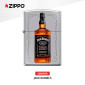 Immagine 2 - Zippo Accendino a Benzina Ricaricabile ed Antivento con Fantasia Jack Daniel's - mod. 23D008