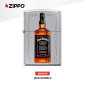 Immagine 2 - Zippo Accendino a Benzina Ricaricabile ed Antivento con Fantasia Jack Daniel's - mod. 23D008