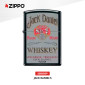 Immagine 2 - Zippo Accendino a Benzina Ricaricabile ed Antivento con Fantasia Jack Daniel's - mod. 23D009