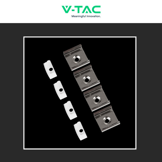 V-Tac VT-8113 Profilo in Alluminio per Strisce LED