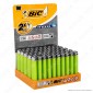 Bic Maxi J26 Grande Monocromo Colore Verde - Box di 50 Accendini [TERMINATO]