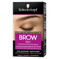 Immagine 1 - Schwarzkopf Brow Tint Kit per Colorazione Permanente Sopracciglia Formula Professionale Waterproof Colore Castano Scuro