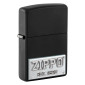 Immagine 1 - Zippo Accendino a Benzina Ricaricabile ed Antivento con Fantasia Zippo License Plate Emblem - mod. 48689