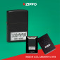 Immagine 6 - Zippo Accendino a Benzina Ricaricabile ed Antivento con Fantasia Zippo License Plate Emblem - mod. 48689
