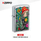 Immagine 2 - Zippo Accendino a Benzina Ricaricabile ed Antivento con Fantasia Freaky Nature Design - mod. 48635