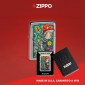 Immagine 6 - Zippo Accendino a Benzina Ricaricabile ed Antivento con Fantasia Freaky Nature Design - mod. 48635
