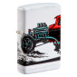 Immagine 1 - Zippo Premium Accendino a Benzina Ricaricabile ed Antivento con Fantasia Hot Rod Design - mod. 48660