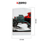 Immagine 4 - Zippo Premium Accendino a Benzina Ricaricabile ed Antivento con Fantasia Hot Rod Design - mod. 48660