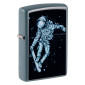 Immagine 1 - Zippo Accendino a Benzina Ricaricabile ed Antivento con Fantasia Skateboarding Astronaut Design - mod. 48644