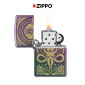 Immagine 5 - Zippo Accendino a Benzina Ricaricabile ed Antivento con Fantasia Evil Design - mod. 48671