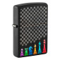 Zippo Accendino a Benzina Ricaricabile ed Antivento con Fantasia Chess Pieces Design - mod. 48662