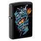 Zippo Accendino a Benzina Ricaricabile e Antivento con Fantasia Darts Design - mod. 48679