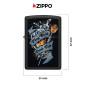 Immagine 4 - Zippo Accendino a Benzina Ricaricabile e Antivento con Fantasia Darts Design - mod. 48679