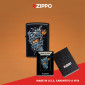 Immagine 6 - Zippo Accendino a Benzina Ricaricabile e Antivento con Fantasia Darts Design - mod. 48679