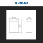 Immagine 5 - Velamp Batteria al Piombo 6V 4Ah Ricaricabile con Attacchi Faston - mod. 23722