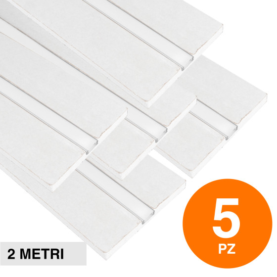SD290/S12 5 Profili in Alluminio Integrati da 2m per Strisce LED SD SD290/S12 5 Profili in Alluminio Integrati da 2m per Strisce LED SD