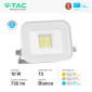 Immagine 5 - V-Tac Pro VT-44010 Faro LED 10W Faretto SMD IP65 Chip Samsung Colore Bianco - SKU 10011 / 10012 / 10013